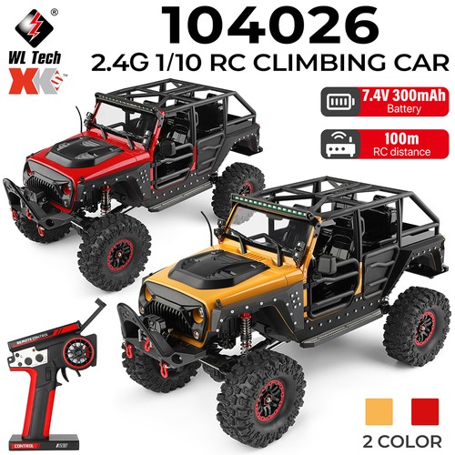 Wltoys 104026 4wd - xk, climbing