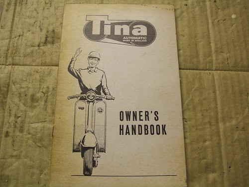 Triumph tina owners - owners, handbook