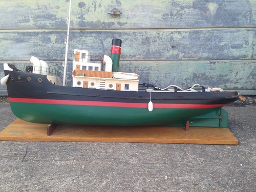 Lovely looking old model tug