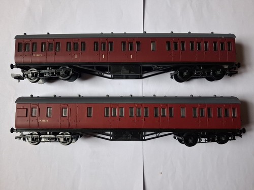 Dapol maroon suburban coach - suburban,