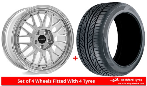 Alloy wheels tyres lenso - wheels, 17"
