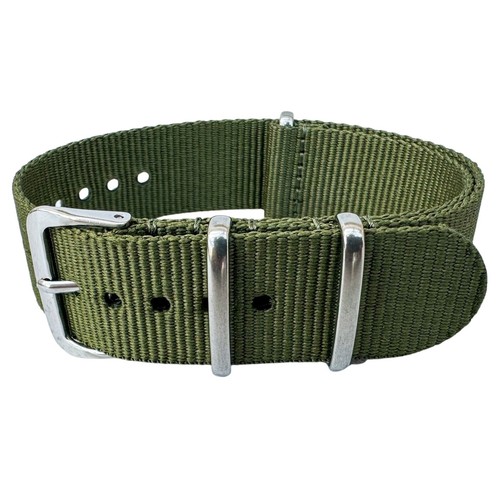 Watch strap green nylon - watch,