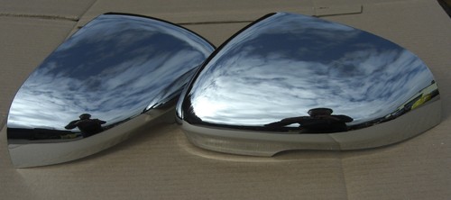 Jaguar chrome mirror covers - chrome,