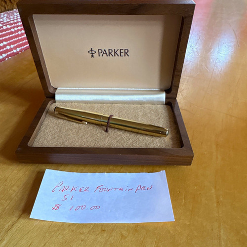 Parker vintage fountain pen - vintage,