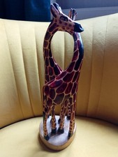 Hand crafted Wooden Giraffe