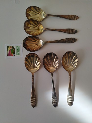 Desert spoons epns silver - 6,