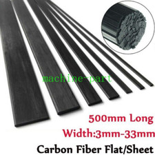 500mm Carbon Fiber Flat Strip
