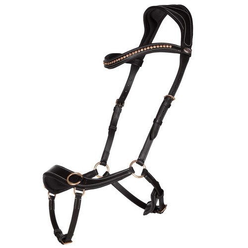 Qhp anatomical bitless bridle - qhp,