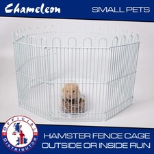 Large Wire Fence Playpen for Small Pets Hamster Run Pen