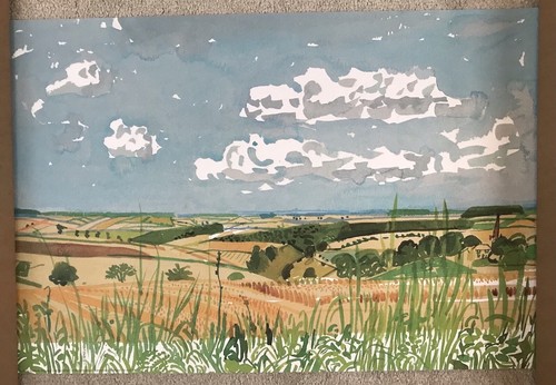 David hockney looking towards - david,