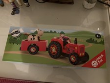 Farm Tractor With Trailor