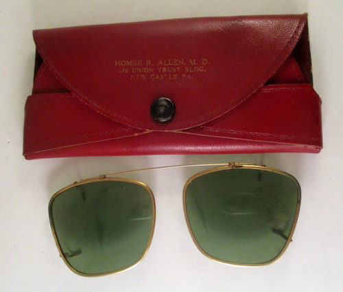Vintage polaroid clip green - polaroid, on