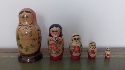 Vintage russian nesting - (1963),