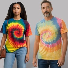Mens T-Shirt Tie Dye Womens