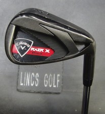 Callaway RAZR X Black 9 Iron Stiff Steel Shaft Callaway Grip
