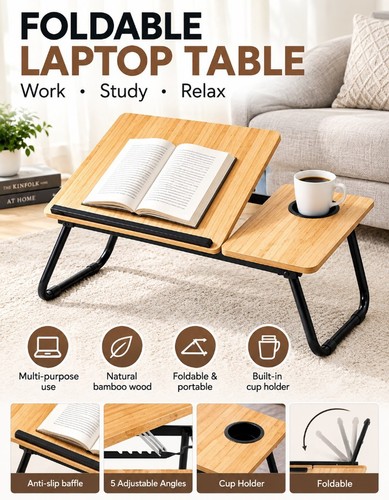 Folding laptop table stand - laptop,