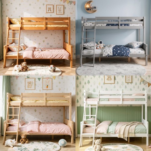 Triple bunk bed kids 3ft - bed,
