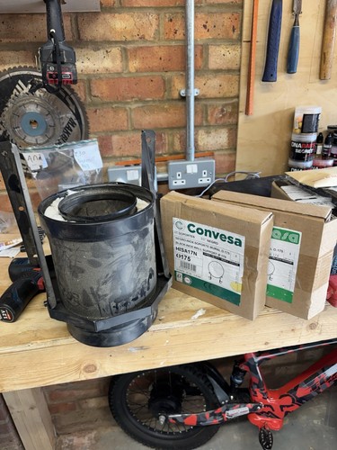 Twin flue wall - twin,