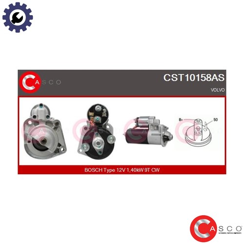 Starter cst10158as for volvo - starter,