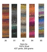 Noro Ito Yarn: 5 colors available