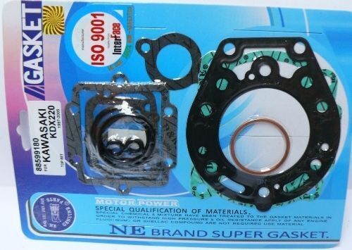 Engine gasket set top - gasket, end