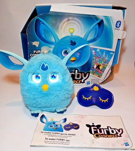 Furby blue connect hasbro - connect, 2016