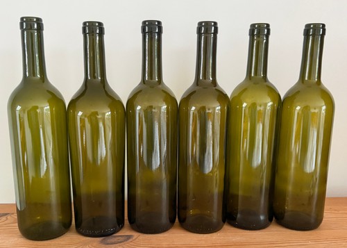 Olive green empty wine - olive,