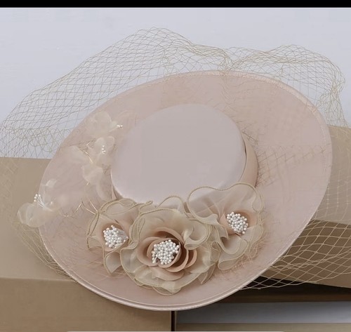 Champagne rose adorned silk - champagne,