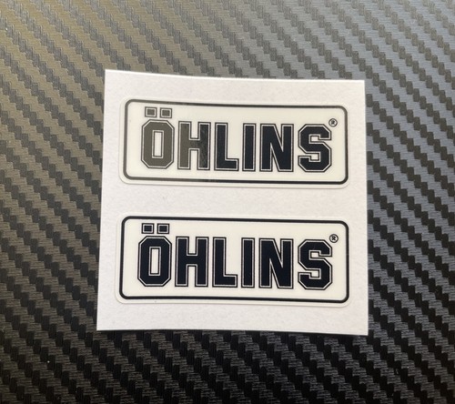 Ohlins fork shock stickers - shock,