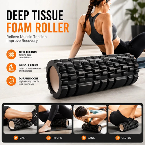 Foam fitness roller for - foam,