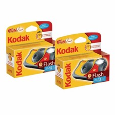 Kodak Disposable Camera Fun Flash  (39 Exp) - 2 Pack