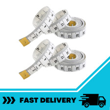 2pcs Body Measuring Tape Fabric Dressmakers Tailor Sewing Seamstress Diet Ruler