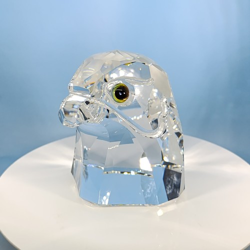Stunning swarovski falcon head - stunning,