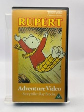 Rupert Adventure Video VHS