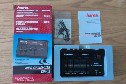 Retro hama vsm - vsm-512, sound