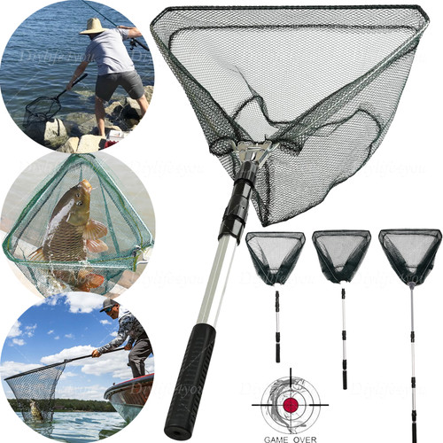 Landing net telescopic folding - landing,