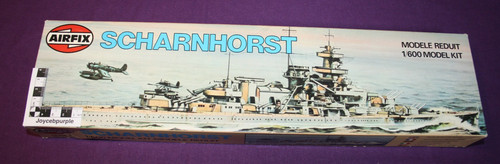 Airfix scharnhorst 600 scale - scharnhorst,