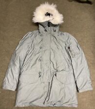 NEW GENUINE SAGE GREEN US USAF N-3B EXTREME COLD WEATHER SNORKEL PARKA. SMALL.