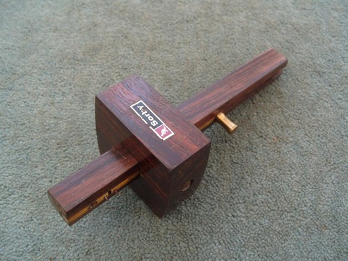 Rosewood mortice gauge - rosewood, gauge,