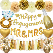 Gold Engagement Party