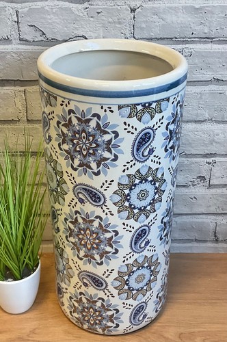 Second blue gold floral - second,