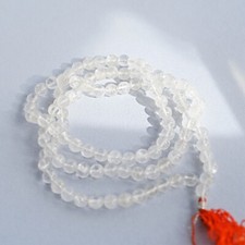 Cracked Crystal Buddhist Mala