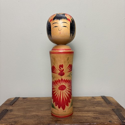 21cm japanese kokeshi - japanese, doll