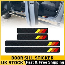 For Ford Ranger 4PCS Car Door Plate Sill Scuff Anti Scratch Sticker Protector UK
