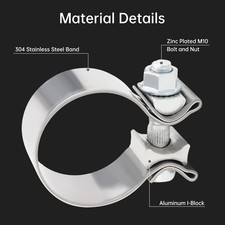 UK Motorcycle Exhaust Clamp