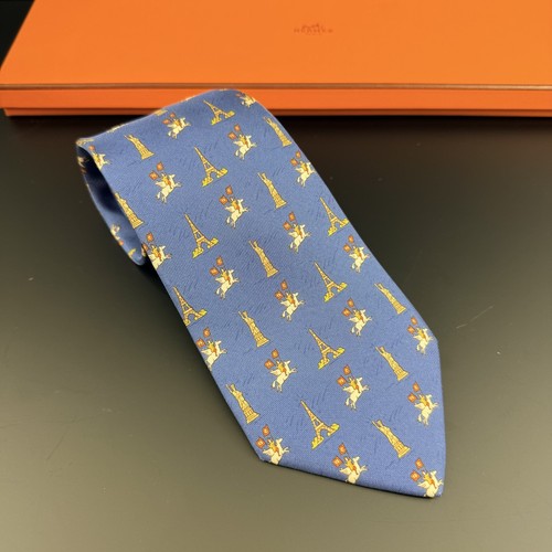 Hermes tie eiffel - tie,, tower