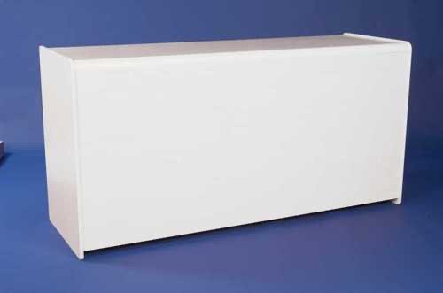 White 1800mm counter with - 1800mm,