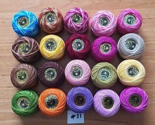 20 Balls Perle Cotton No:12