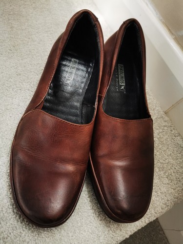 Pikolinos brown leather - brown,