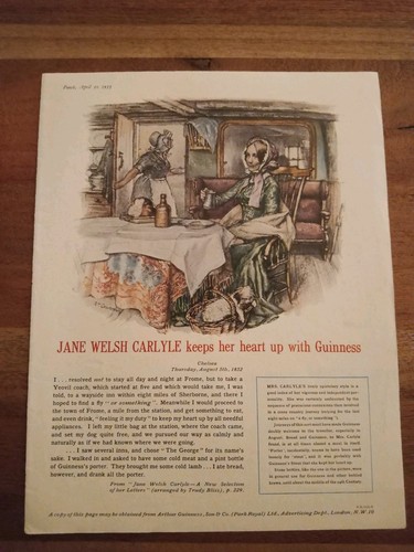 Guinness original 1955 print - 1955,